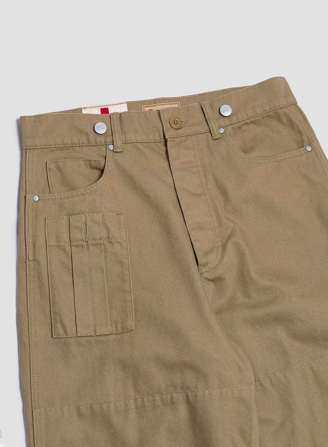 6 Pocket Pant Heavy Cotton in Army