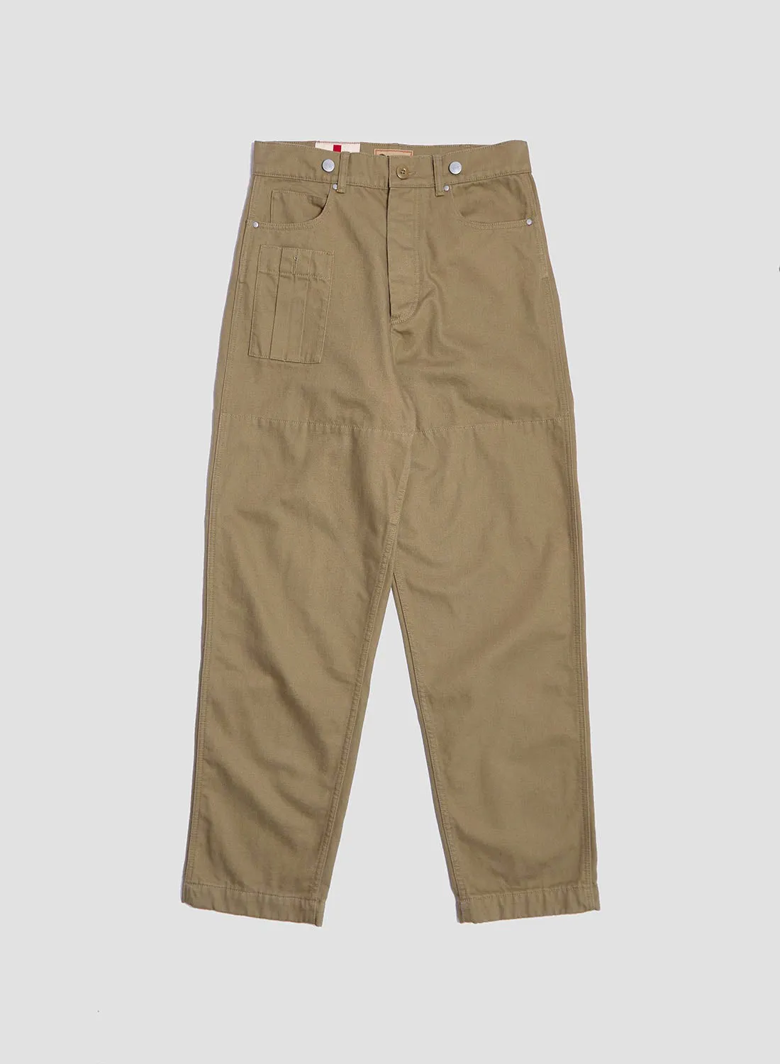 6 Pocket Pant Heavy Cotton in Army