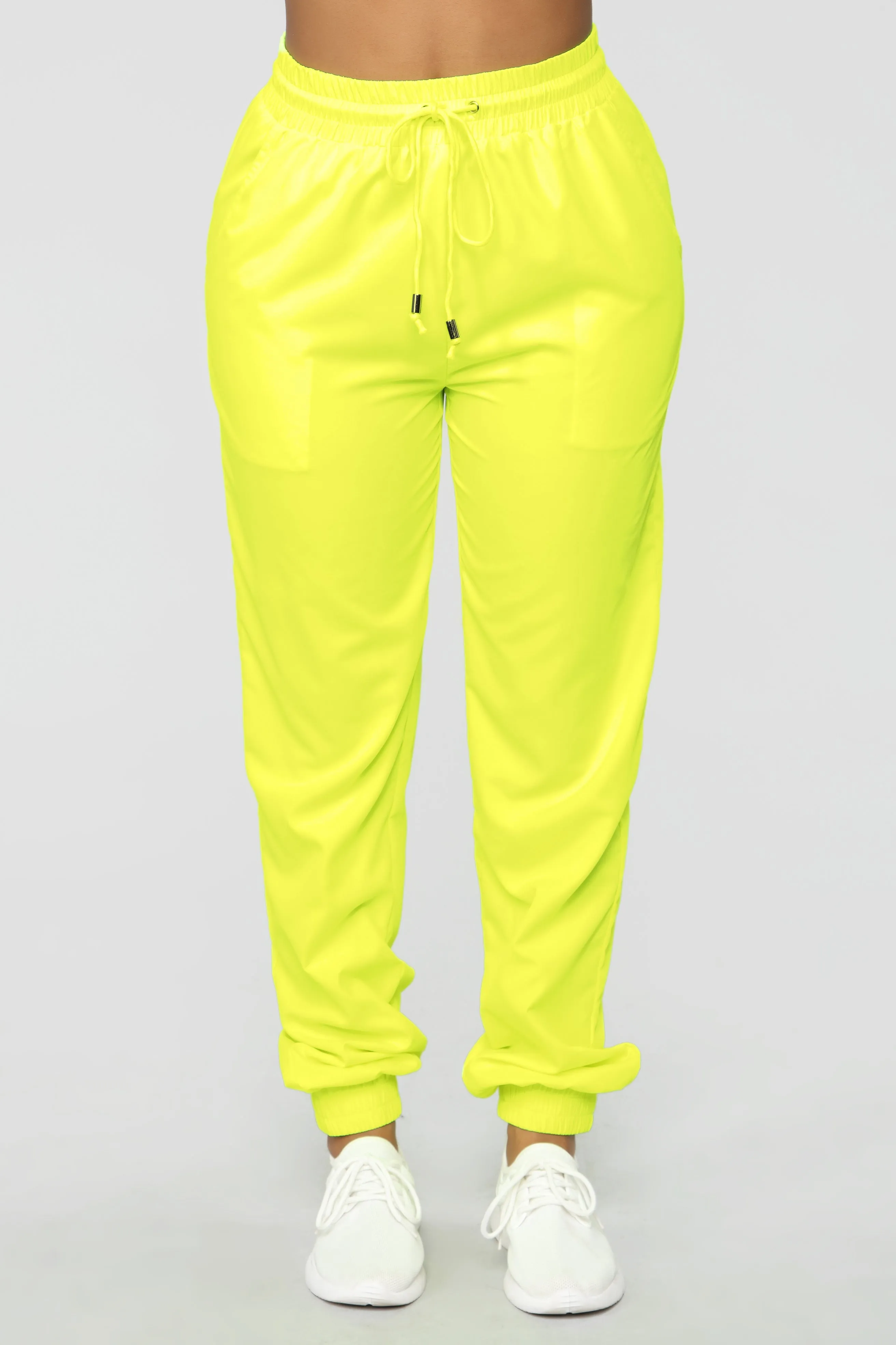 A Baddie Fasho Lounge Set - NeonYellow