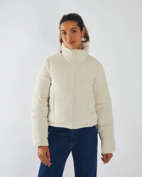 Abbey Jacket Stone White