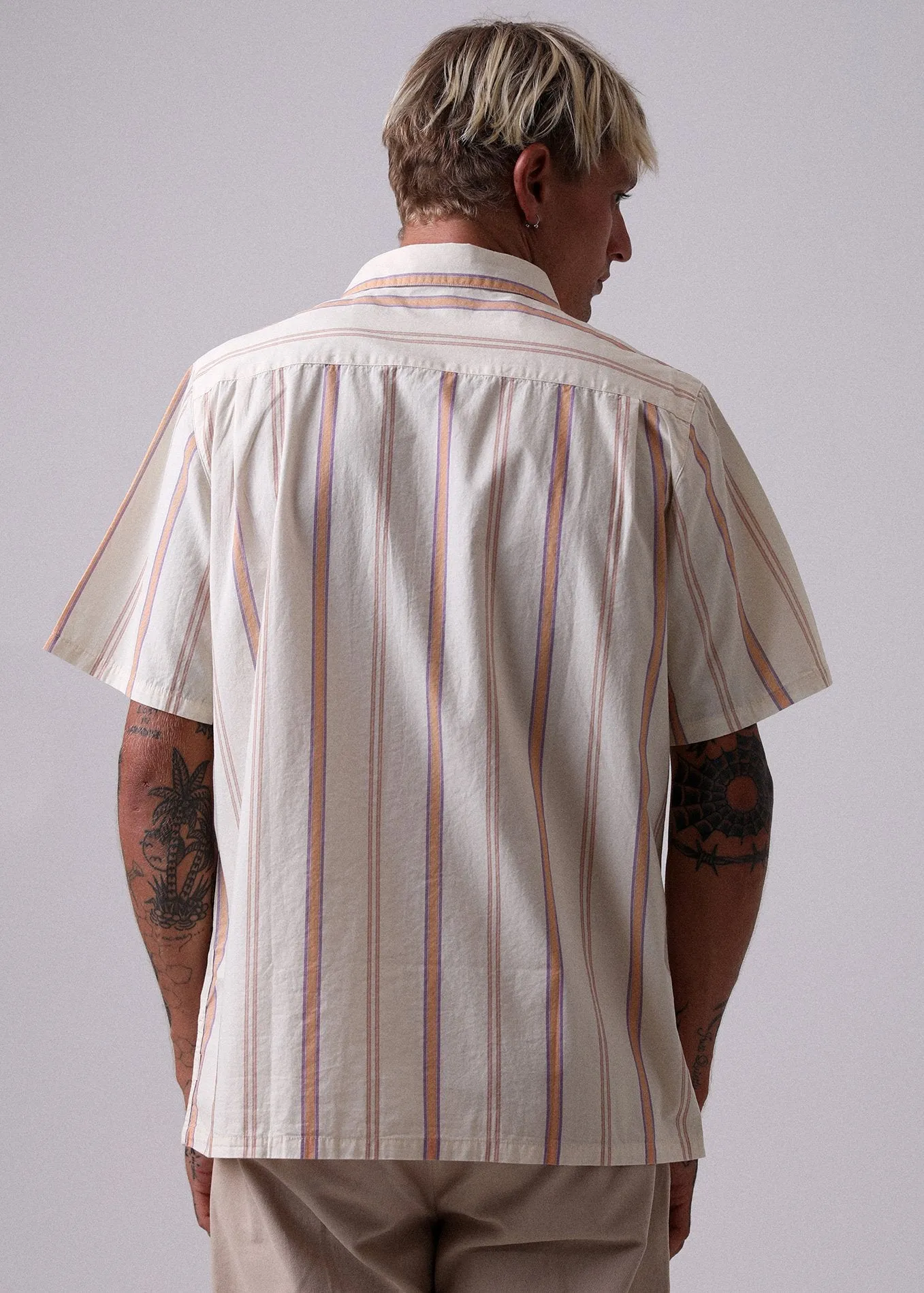 Afends Mens Point Plomer - Short Sleeve Shirt