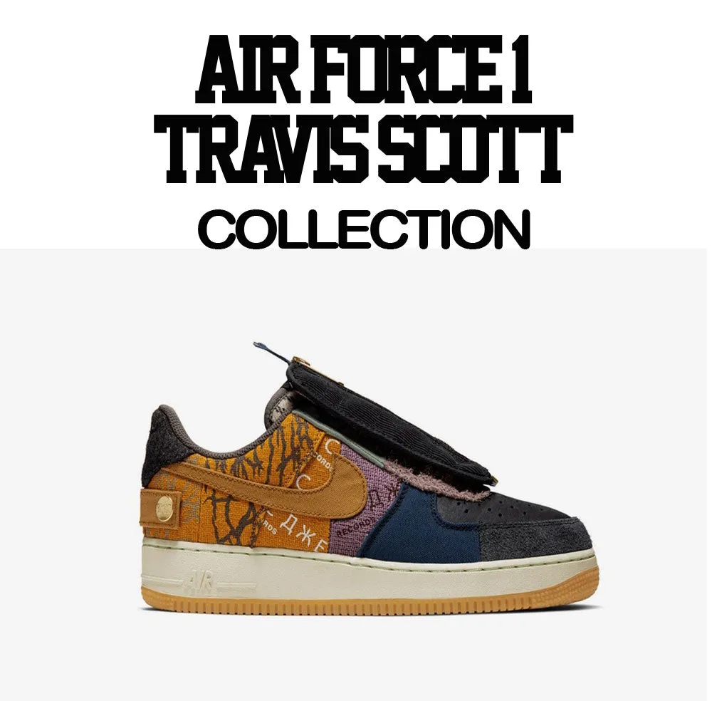 Air Force 1 Travis Scott Ringer Shirt - Cactus Smile - Natural