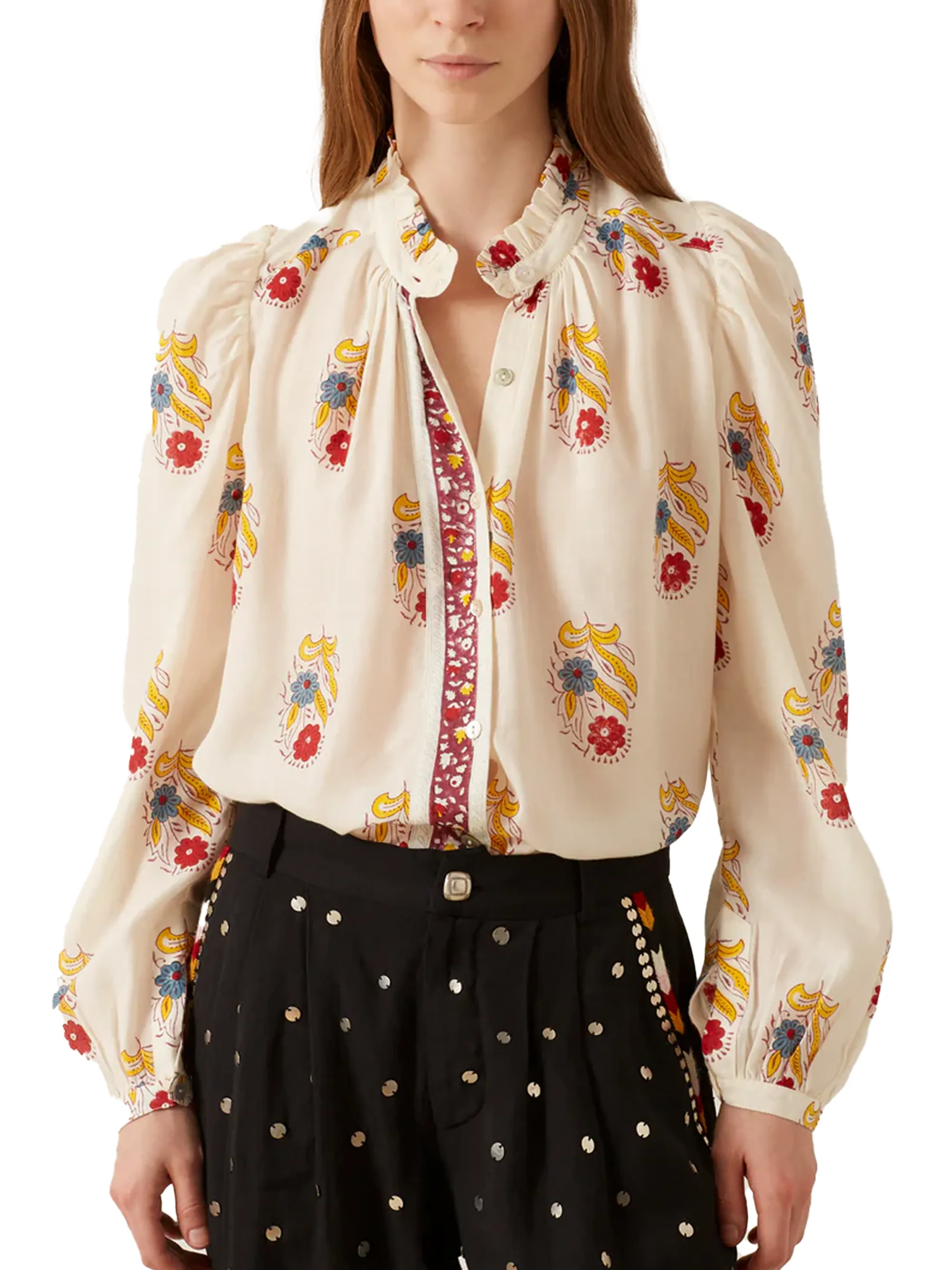 Alix of Bohemia Annabel Fireflower Shirt