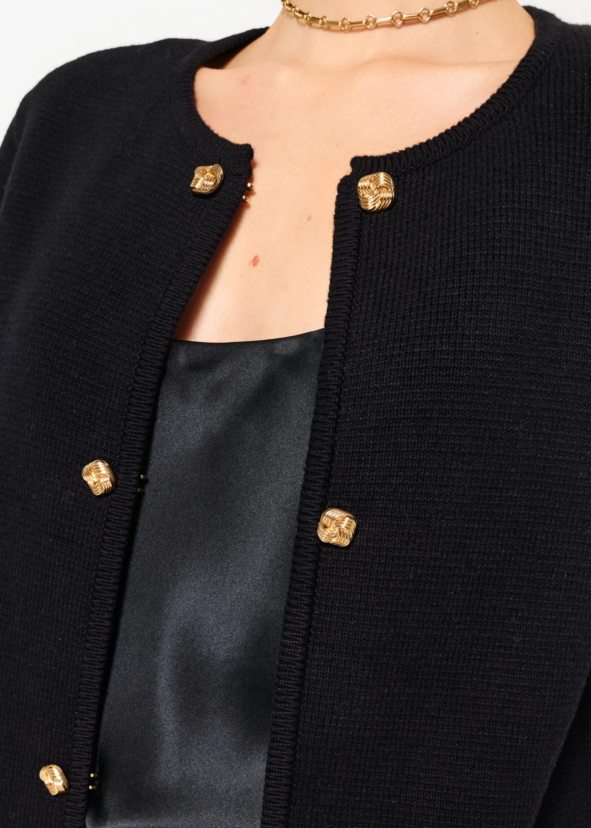 Allen Cardigan Black