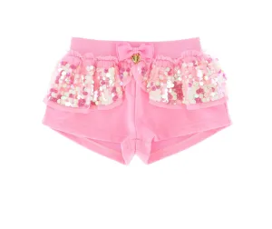 Angel's Face Girls Lindsey ROSE Sequin Shorts