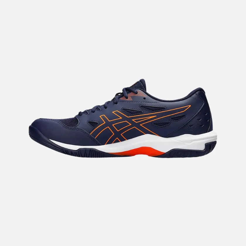 Asics GEL-ROCKET 11 Men's Badminton Shoes - Peacoat/Shocking Orange