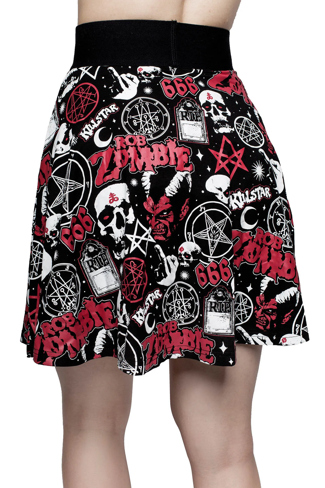 Baby Death Skater Skirt