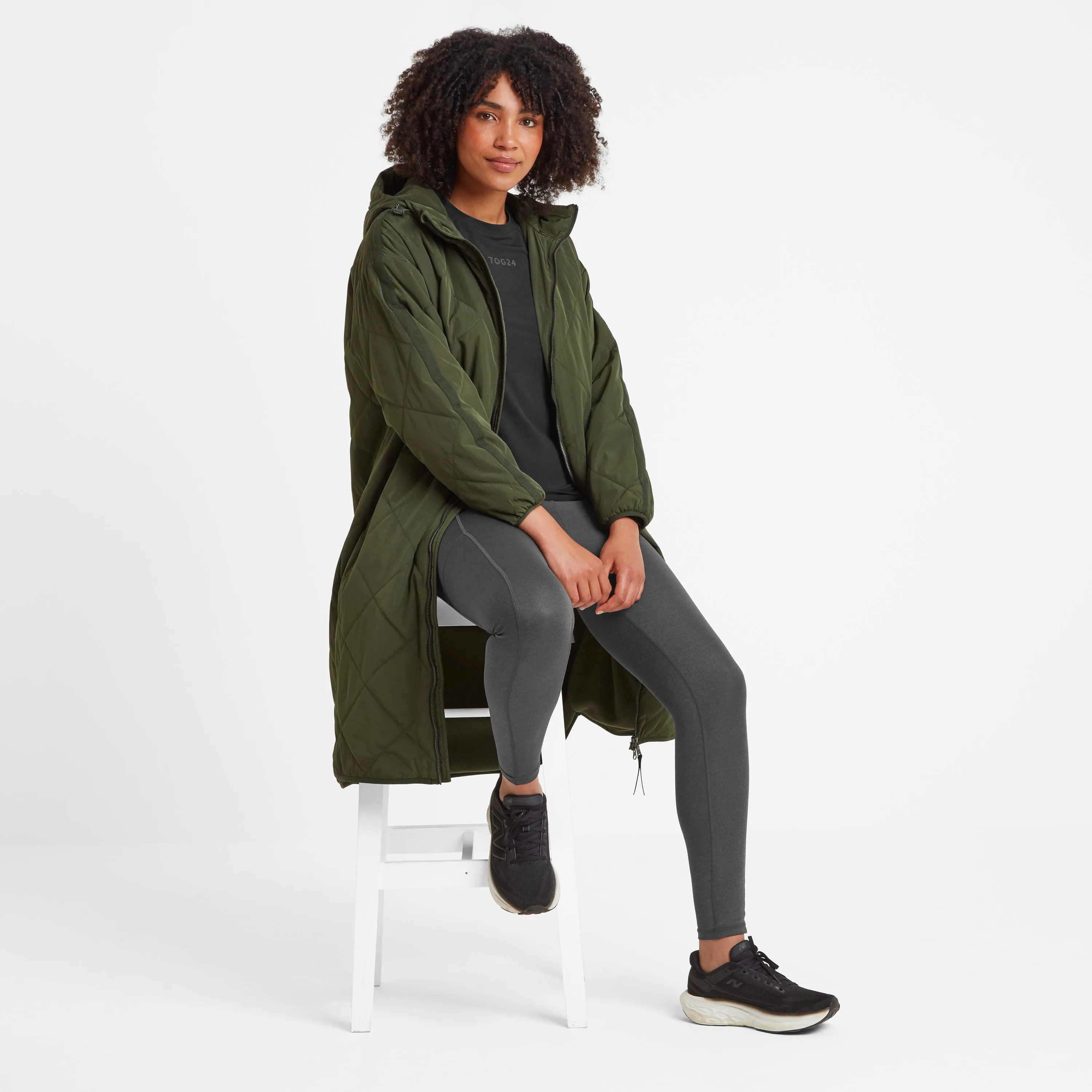 Banton Womens Jacket - Dark Green