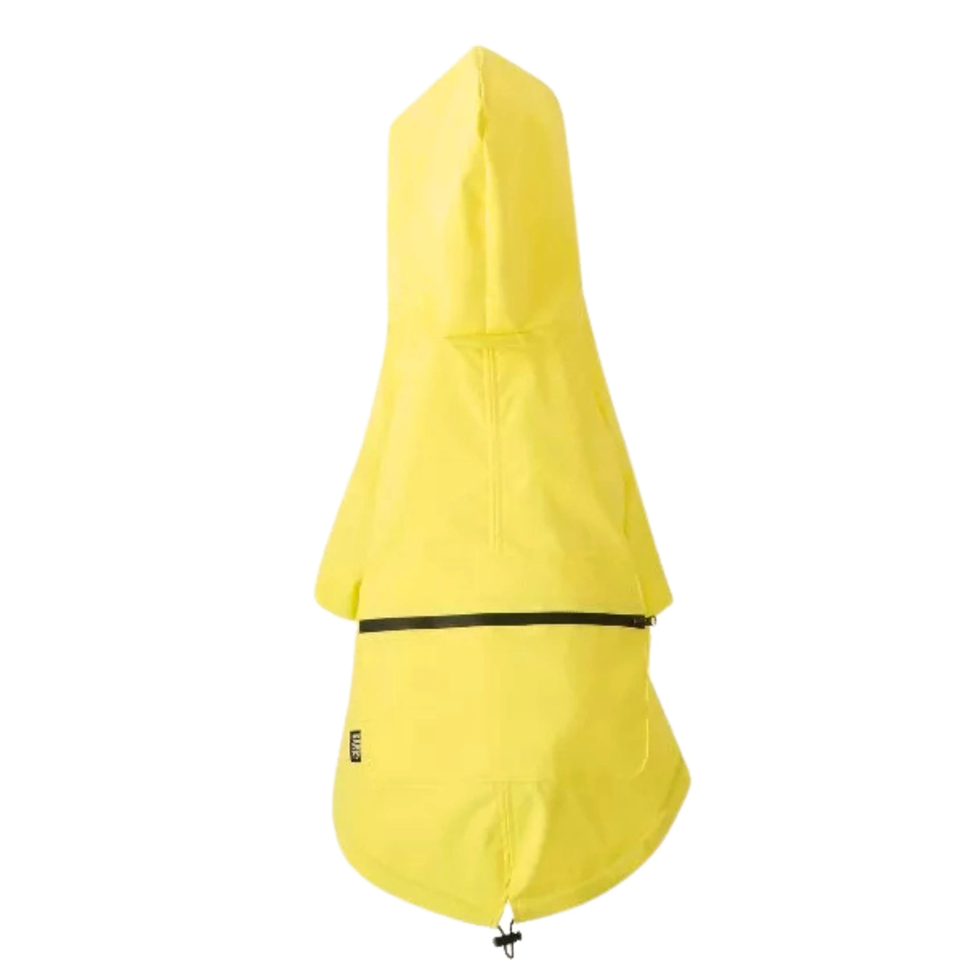 BARK - Dry Dog Hooded Yellow Raincoat