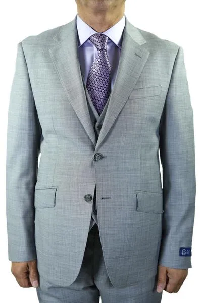 Berragamo "Reda" Grey Sharkskin Suit