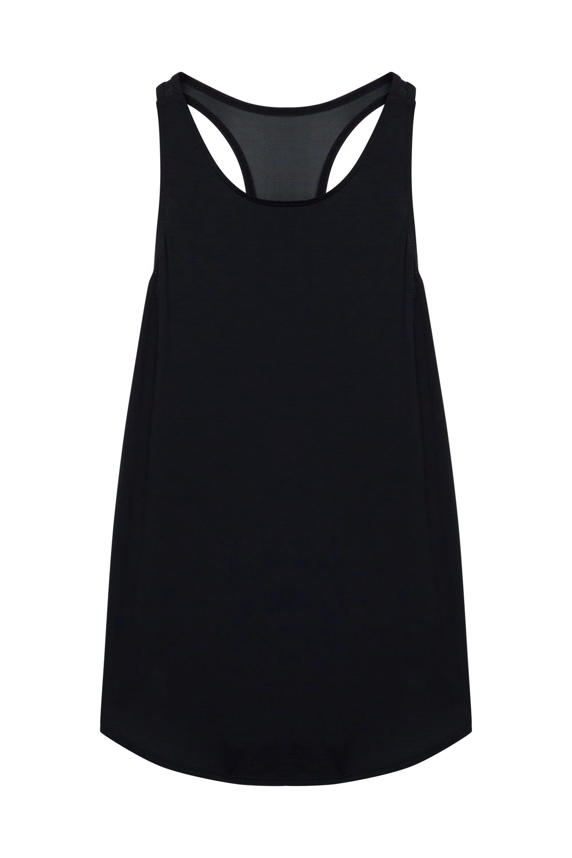 Black Curve Vest