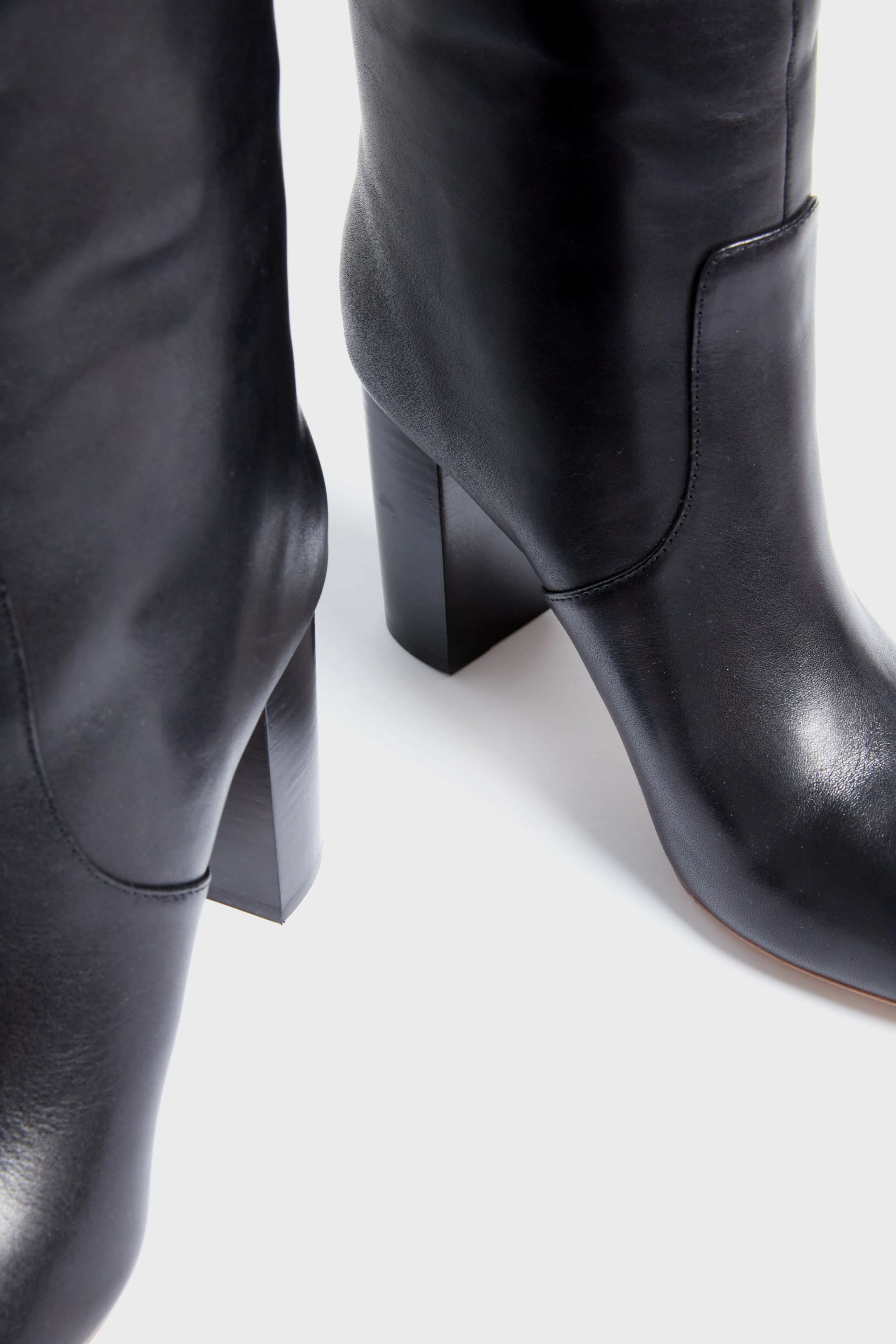 Black Goldy Tall Boots