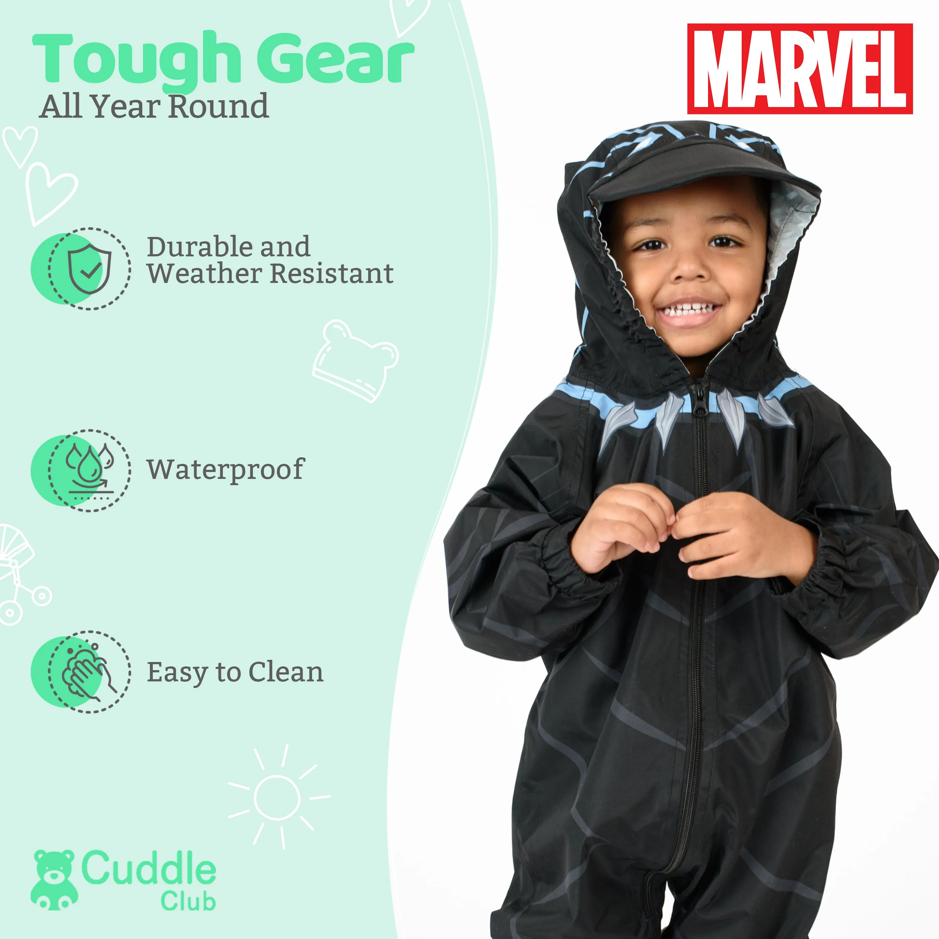 Black Panther Rain Suit