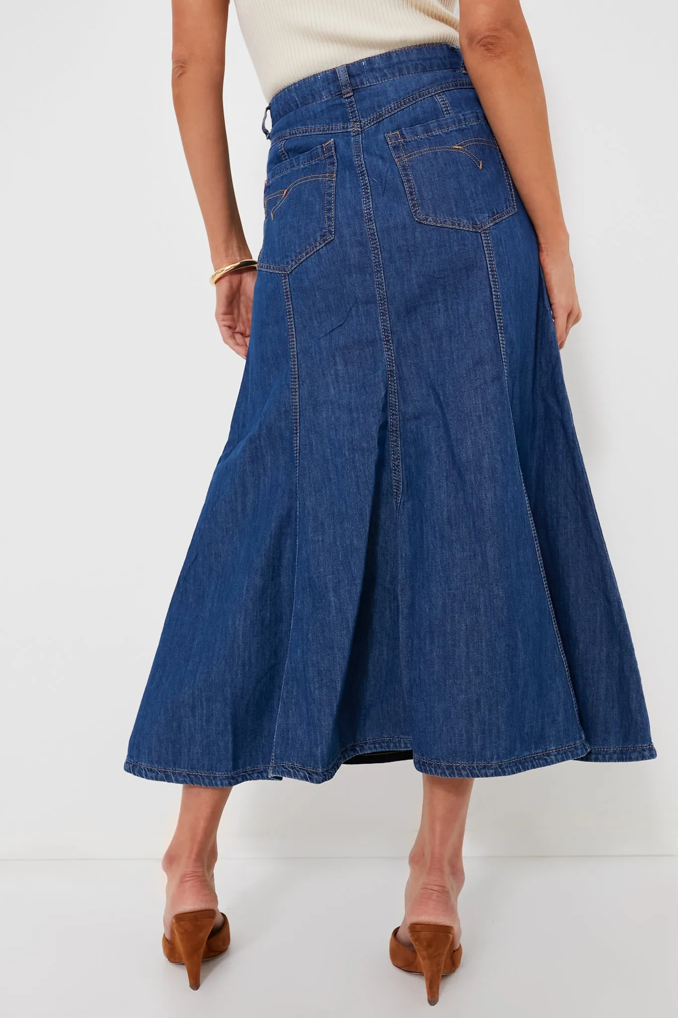 Blue Jean Edera Skirt