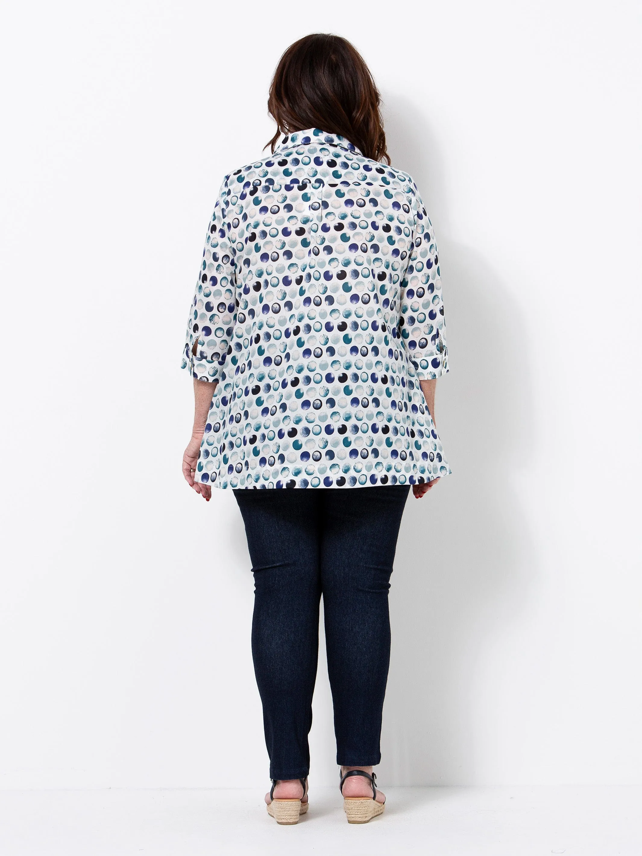 Blue Planet Cotton Shirt