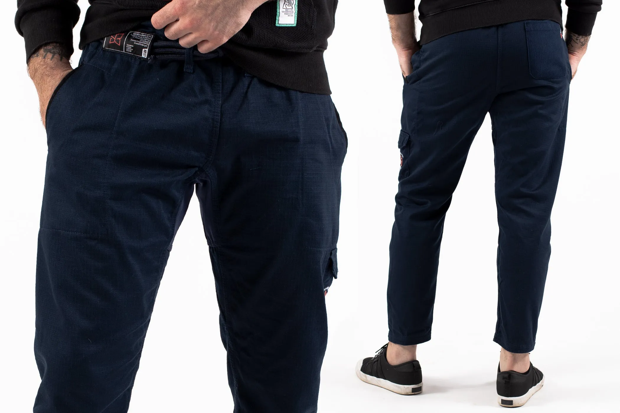 BUTTERFLY ORIGINALS Casual Gi Pants - Dark Blue