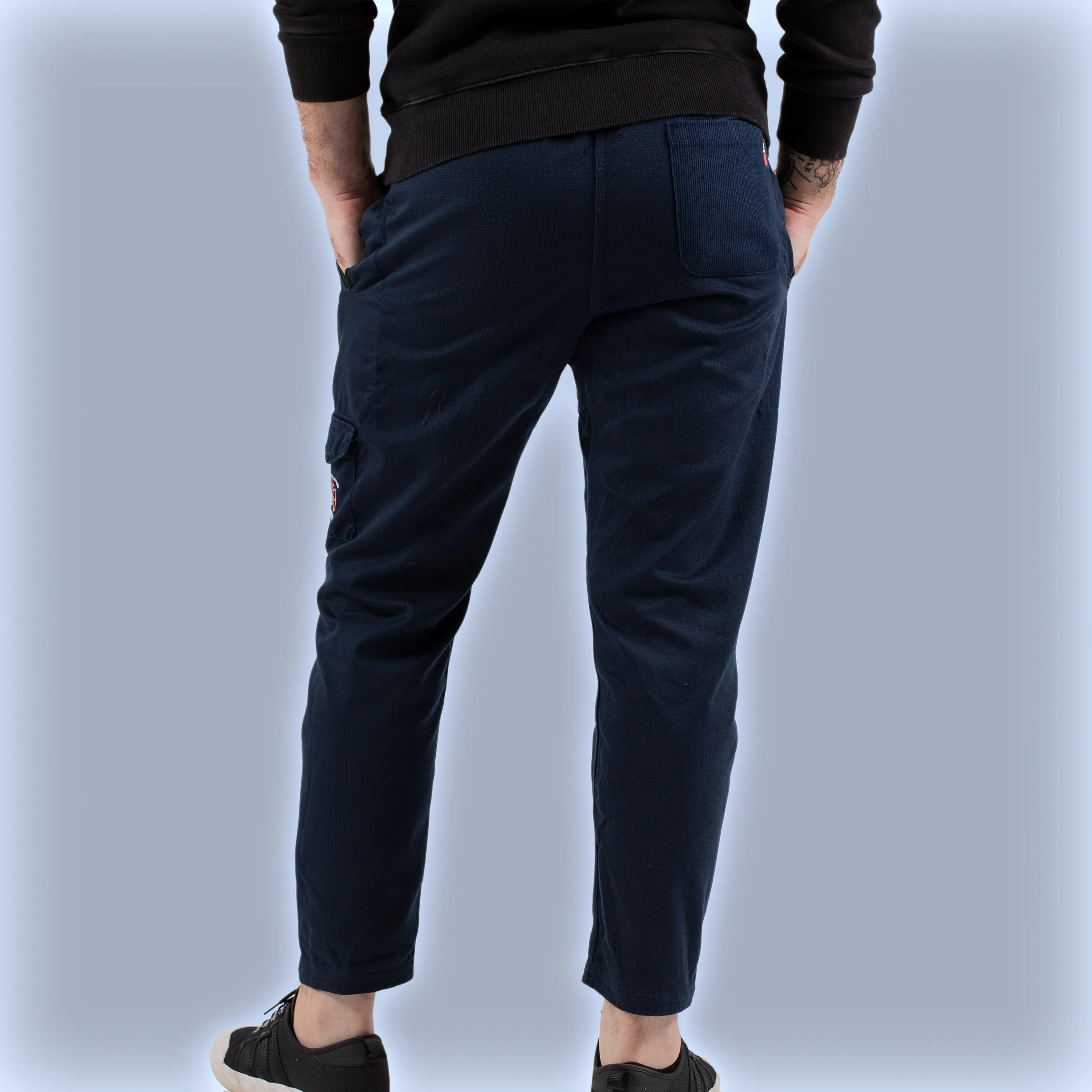 BUTTERFLY ORIGINALS Casual Gi Pants - Dark Blue