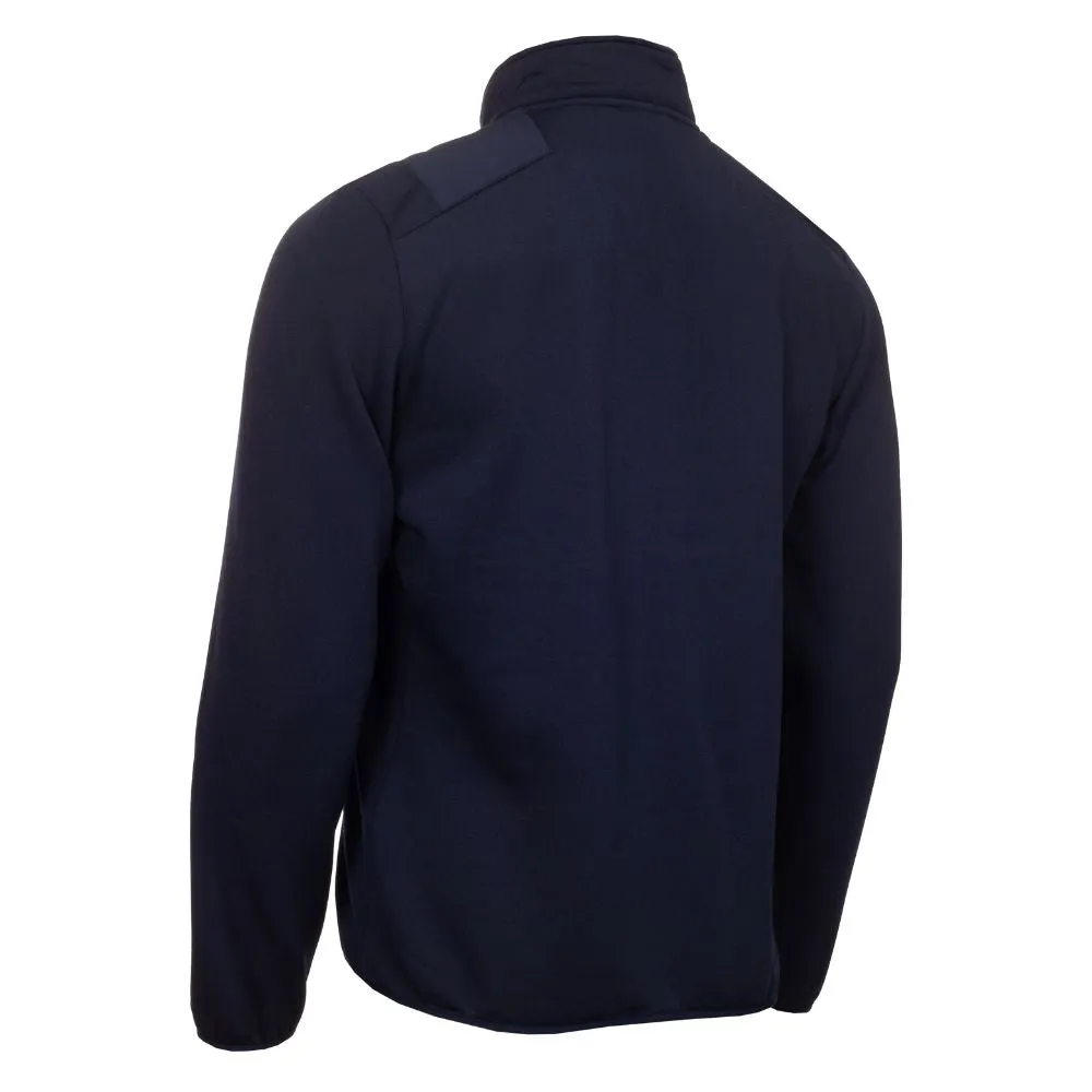 Calvin Klein Navarro Hybrid Full Zip Golf Jacket 2024 CKMA24923 - Evening Blue