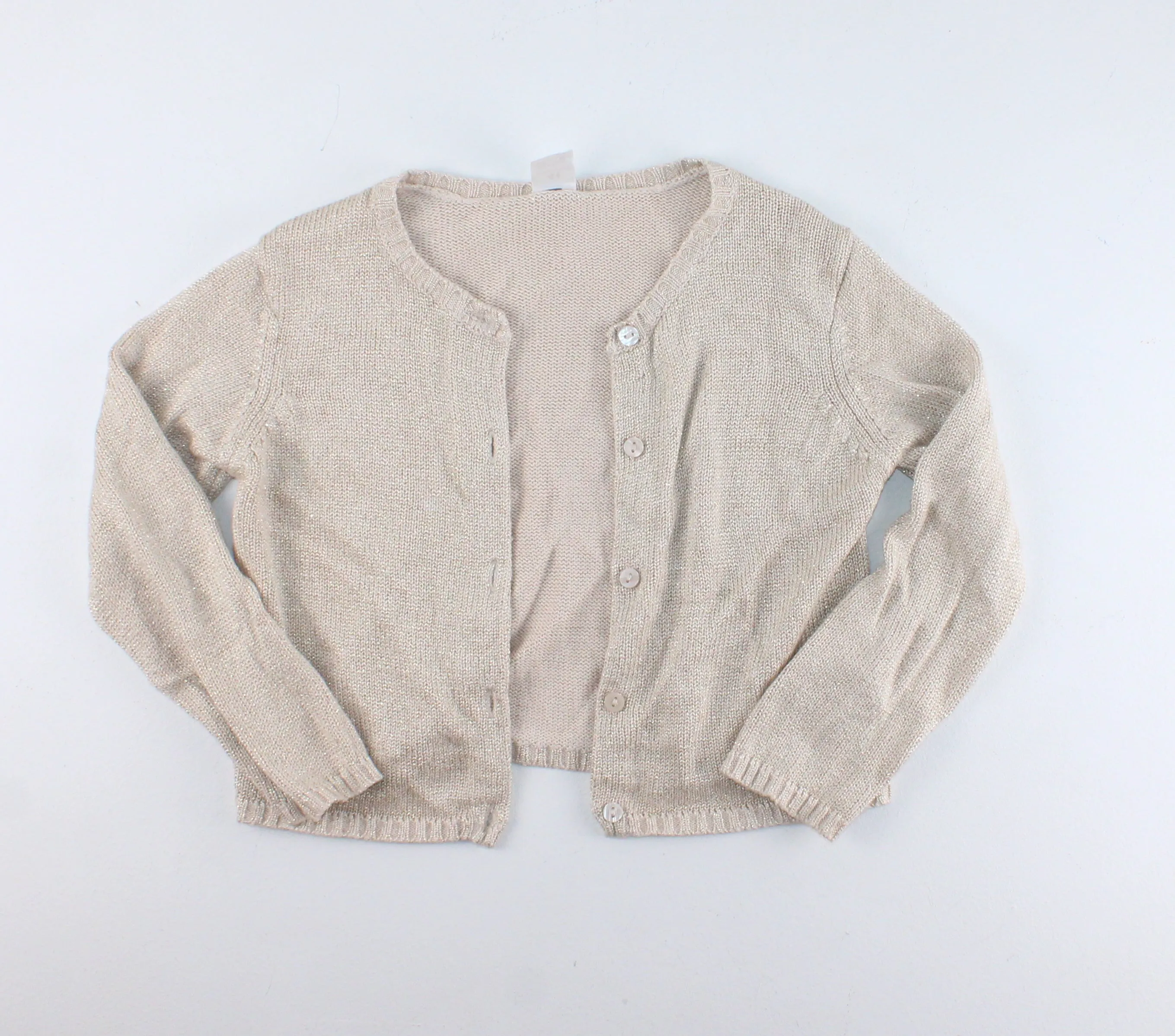 CARTERS GOLD CARDIGAN 4Y PRE-LOVED