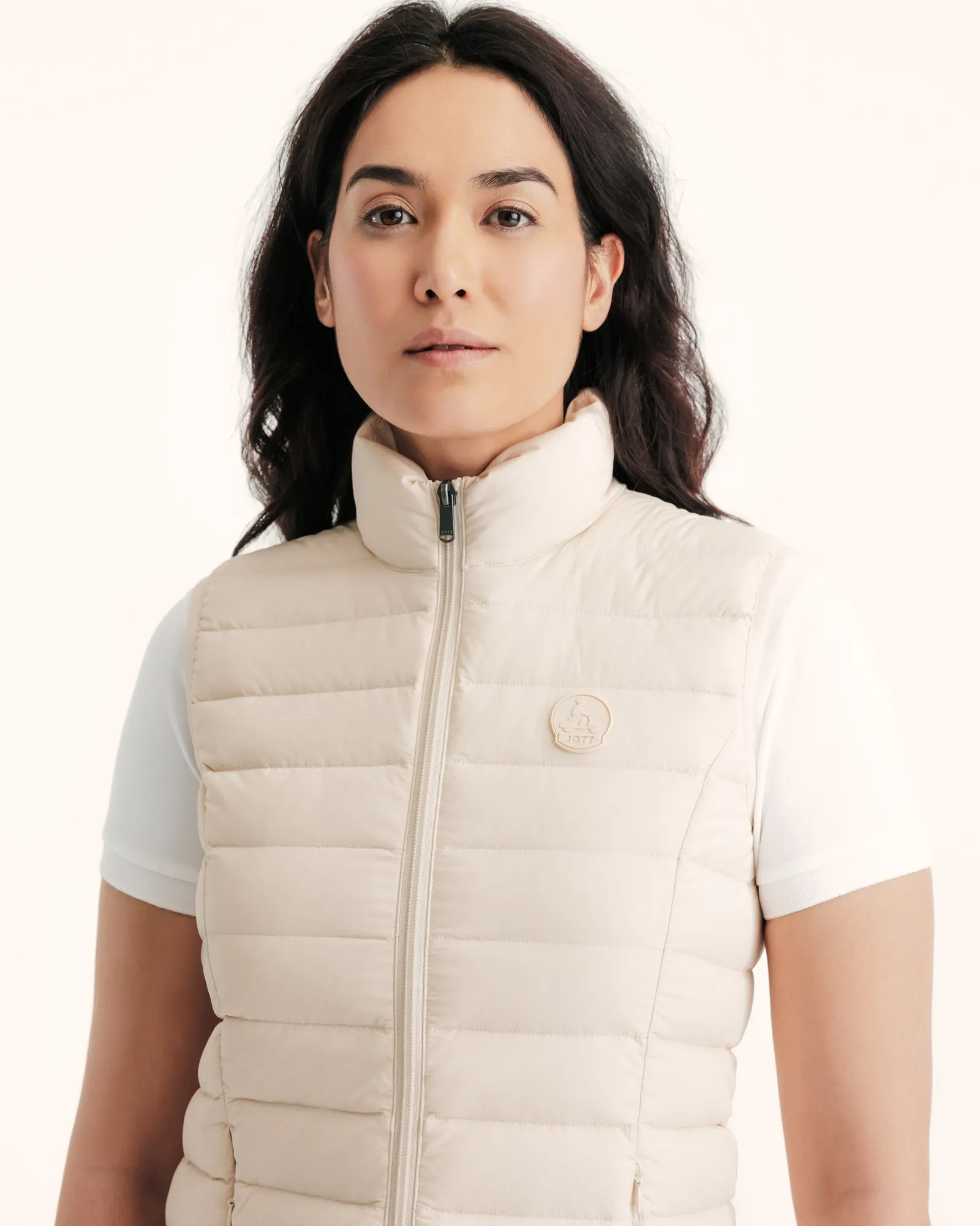 Clay Grenada stretch sleeveless puffer jacket