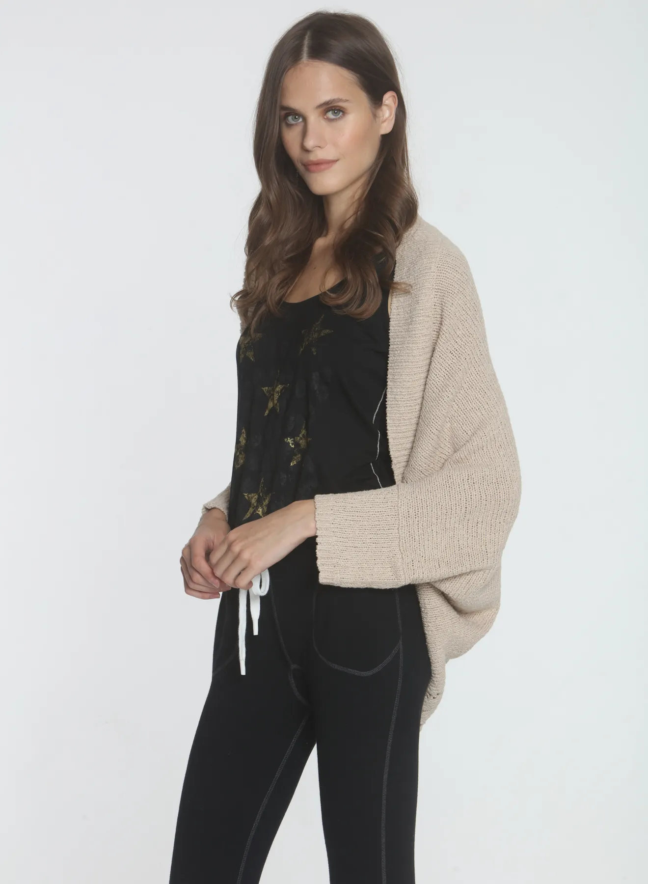 Cocoon Cardigan - Sand