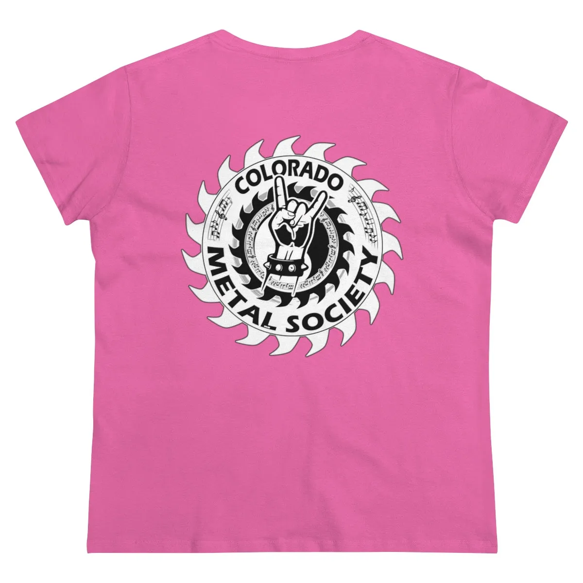 Colorado Metal Society Women's Midweight Cotton Tee