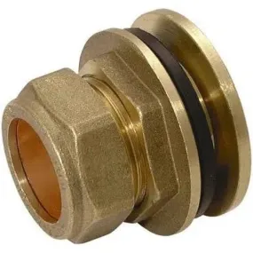 Compression Brass Tank Connector