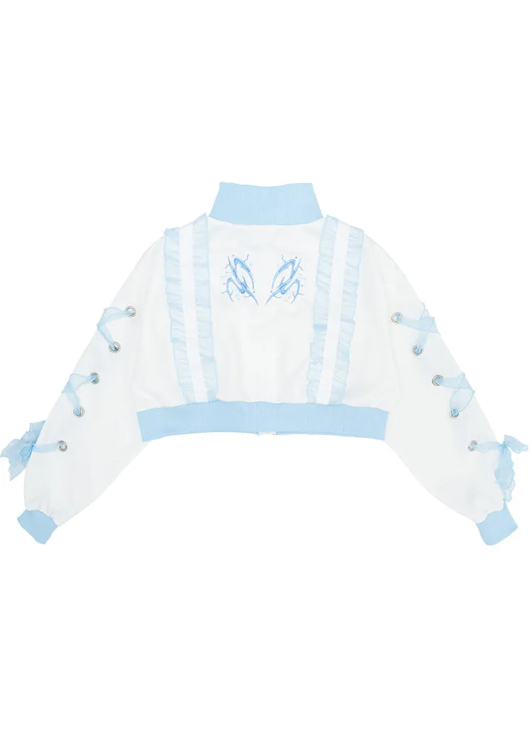 Cyber Jellyfish Cropped Jacket