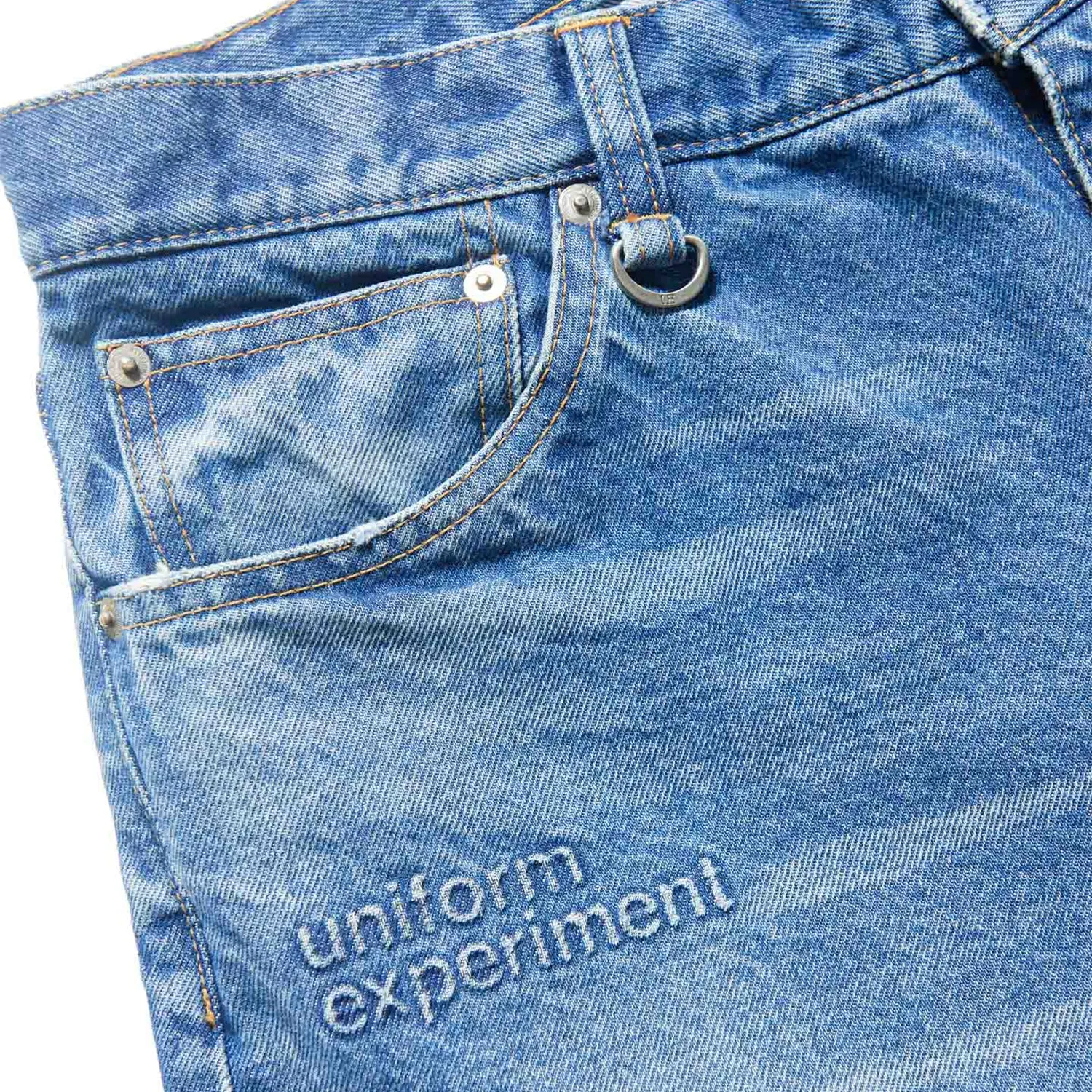 Damaged Denim Pants