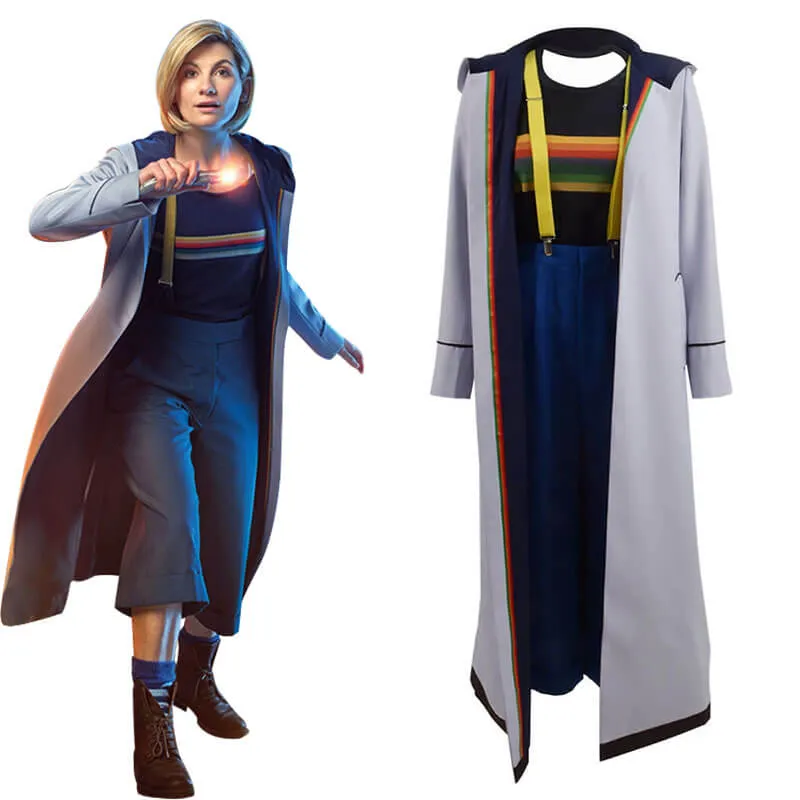 Doctor Who Thirteenth 13th Doctor New Colorful Cosplay Costume