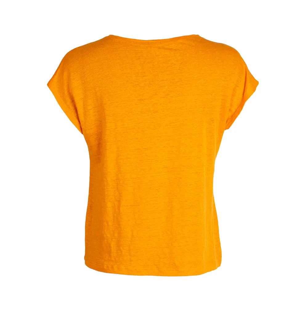 Dora Blouse Tangerine Orange