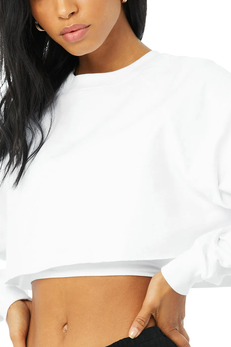 Double Take Pullover - White