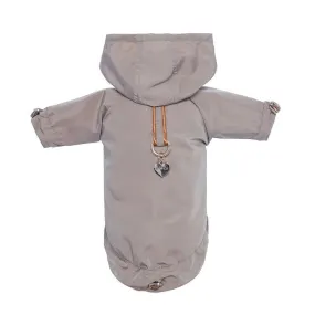 Dual Use Dog Raincoat/Coat Beige