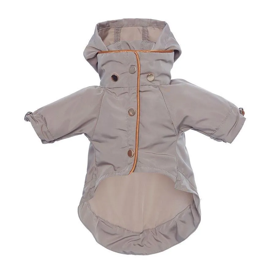 Dual Use Dog Raincoat/Coat Beige