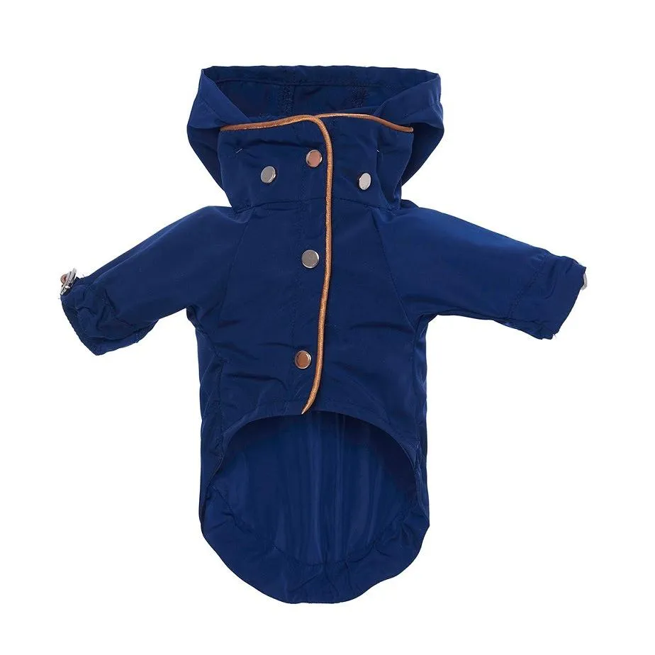 Dual Use Dog Raincoat/Coat Navy