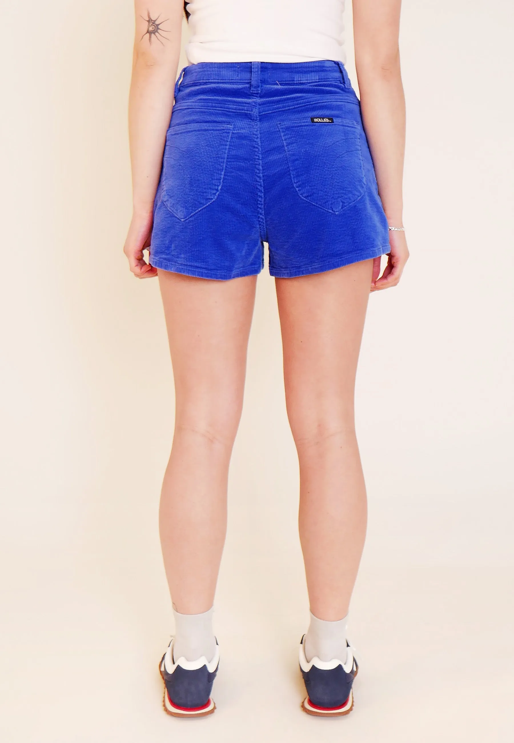 Dusters Short - Electric Blue Corduroy