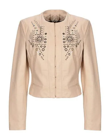 Elisabetta Franchi Women Jacket Pale pink 10 UK