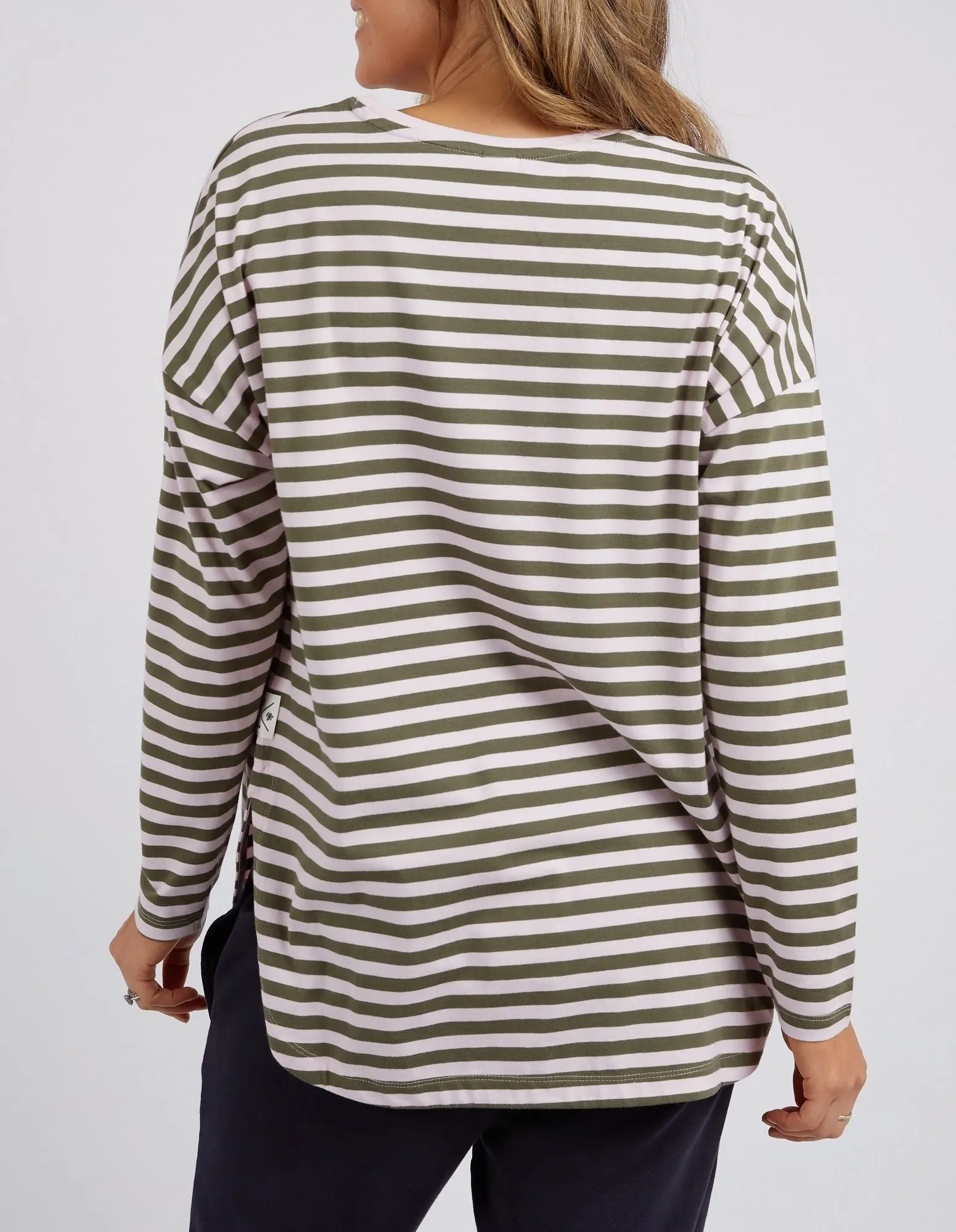 Elm Lauren L/S Stripe Tee