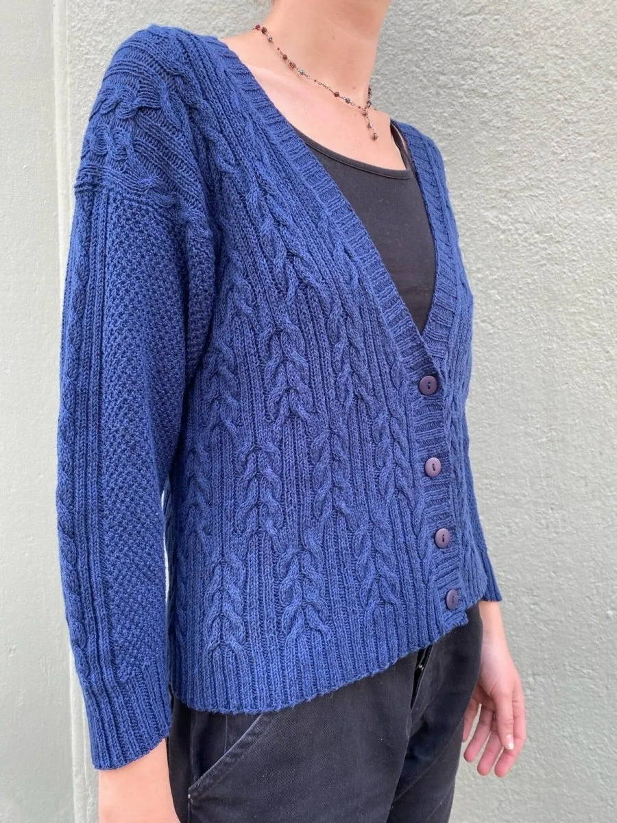 Flette jacket by Hanne Falkenberg, No 21 knitting kit