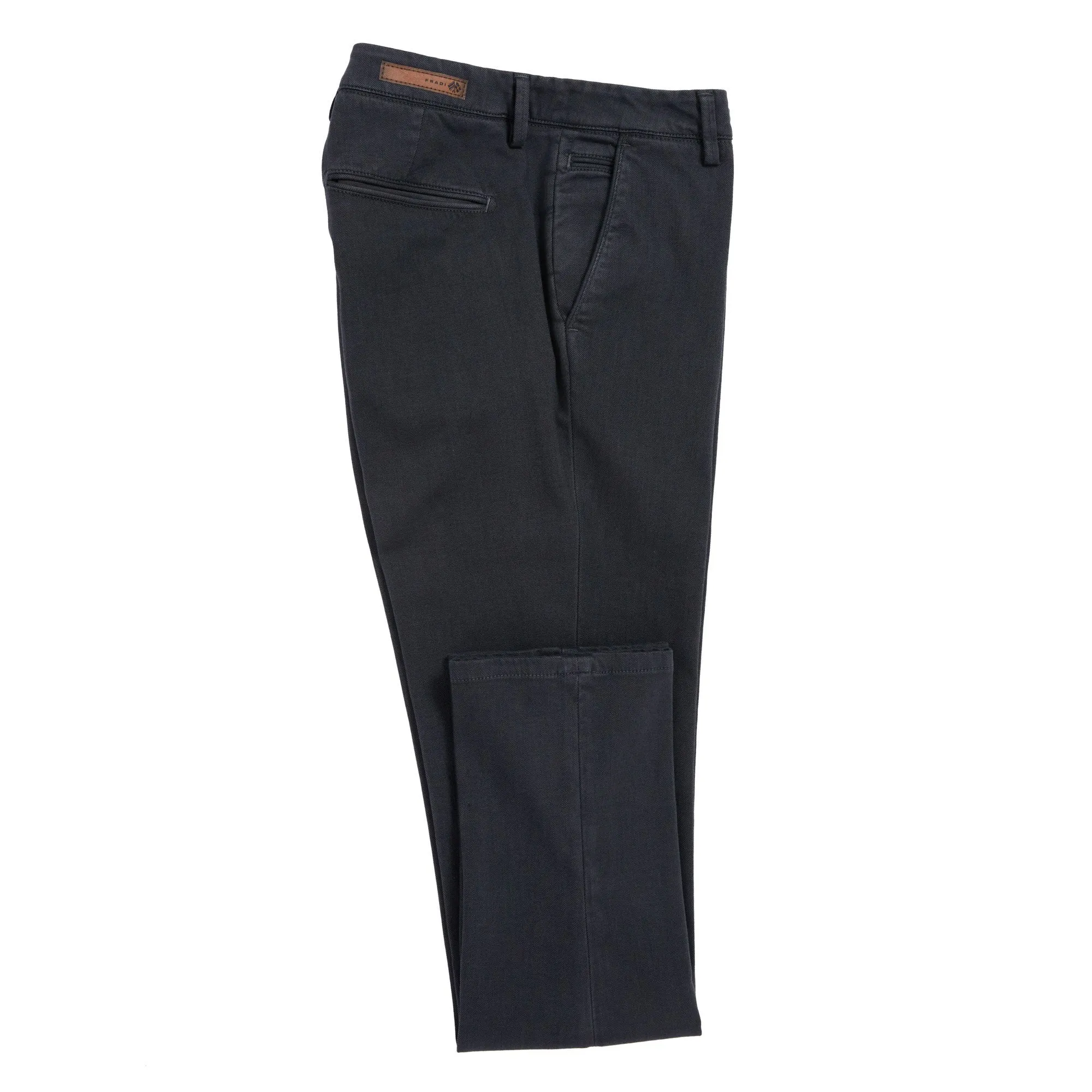 FRADI "Denim Look" Cotton Stretch Chino DARK GREY