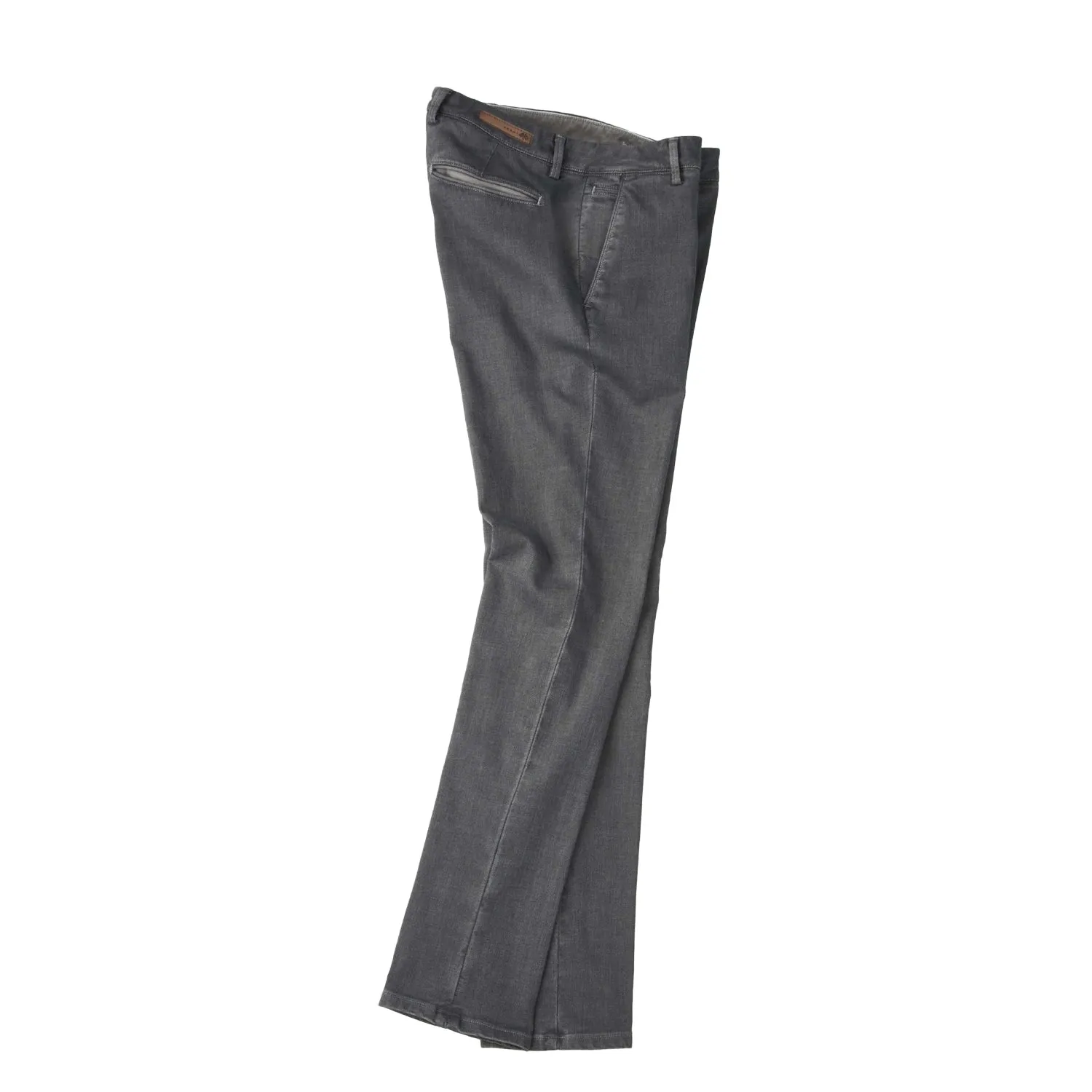 FRADI "Denim Look" Cotton Stretch Chino MID GREY