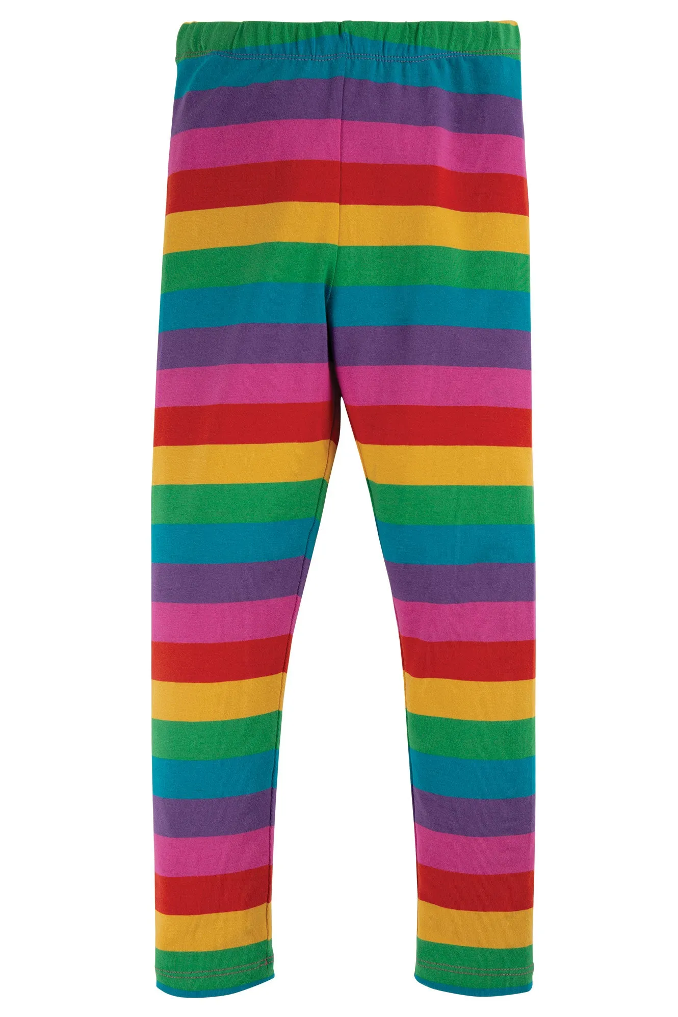 Frugi Baby Girls Libby Striped Leggings