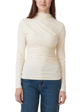 Funnel Neck Long Sleeve Top