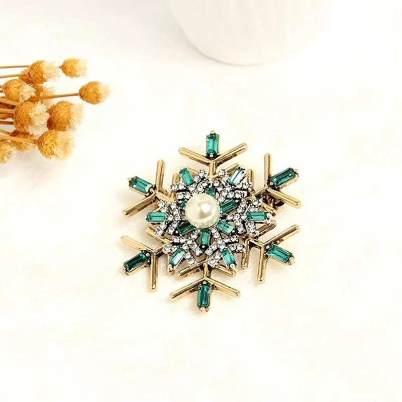 Gleaming Rhinestones Starburst Jewelry Brooch Pins