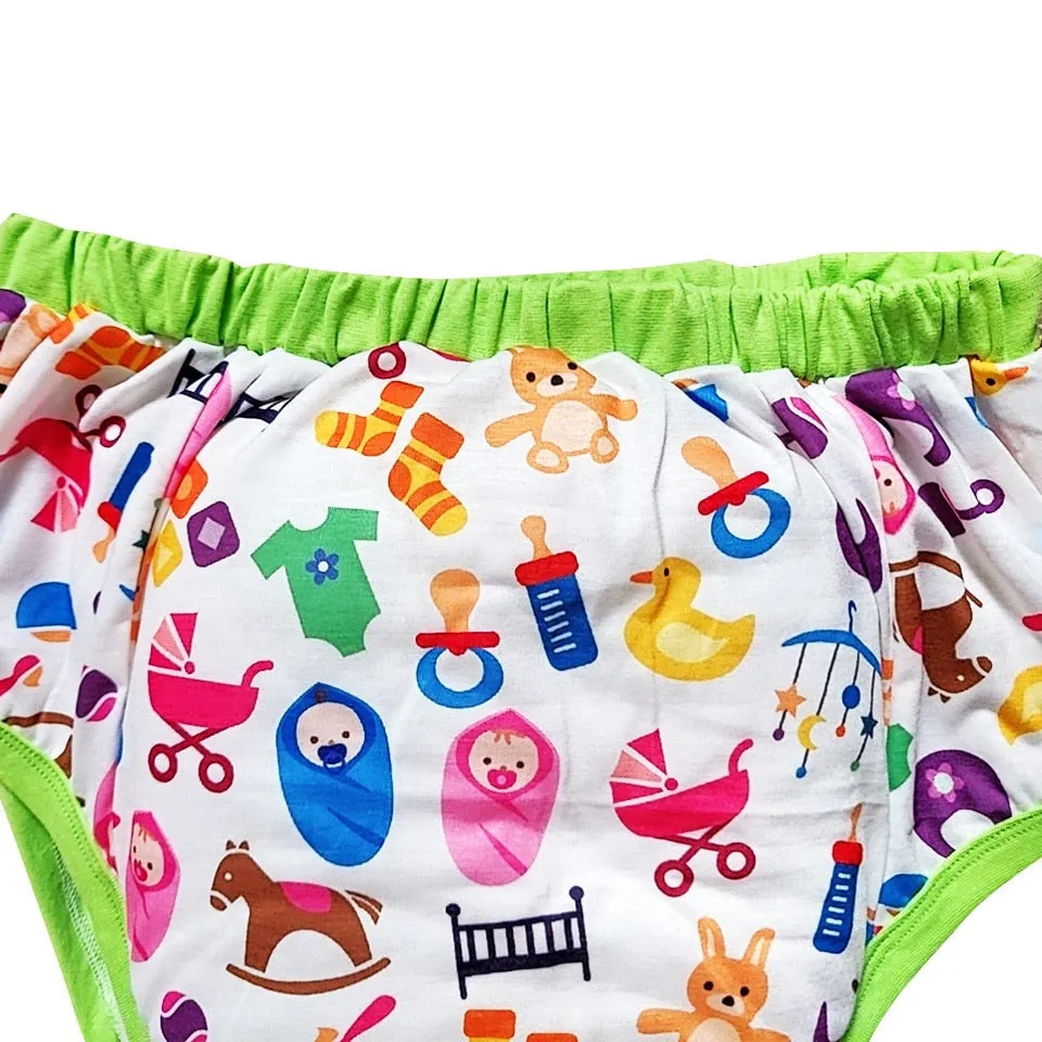 Green Nursery Training Pants