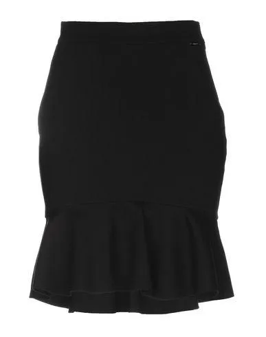 Guess Women Knee length skirt Black S INT