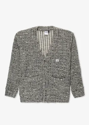 HEAVY CARDIGAN SILVER