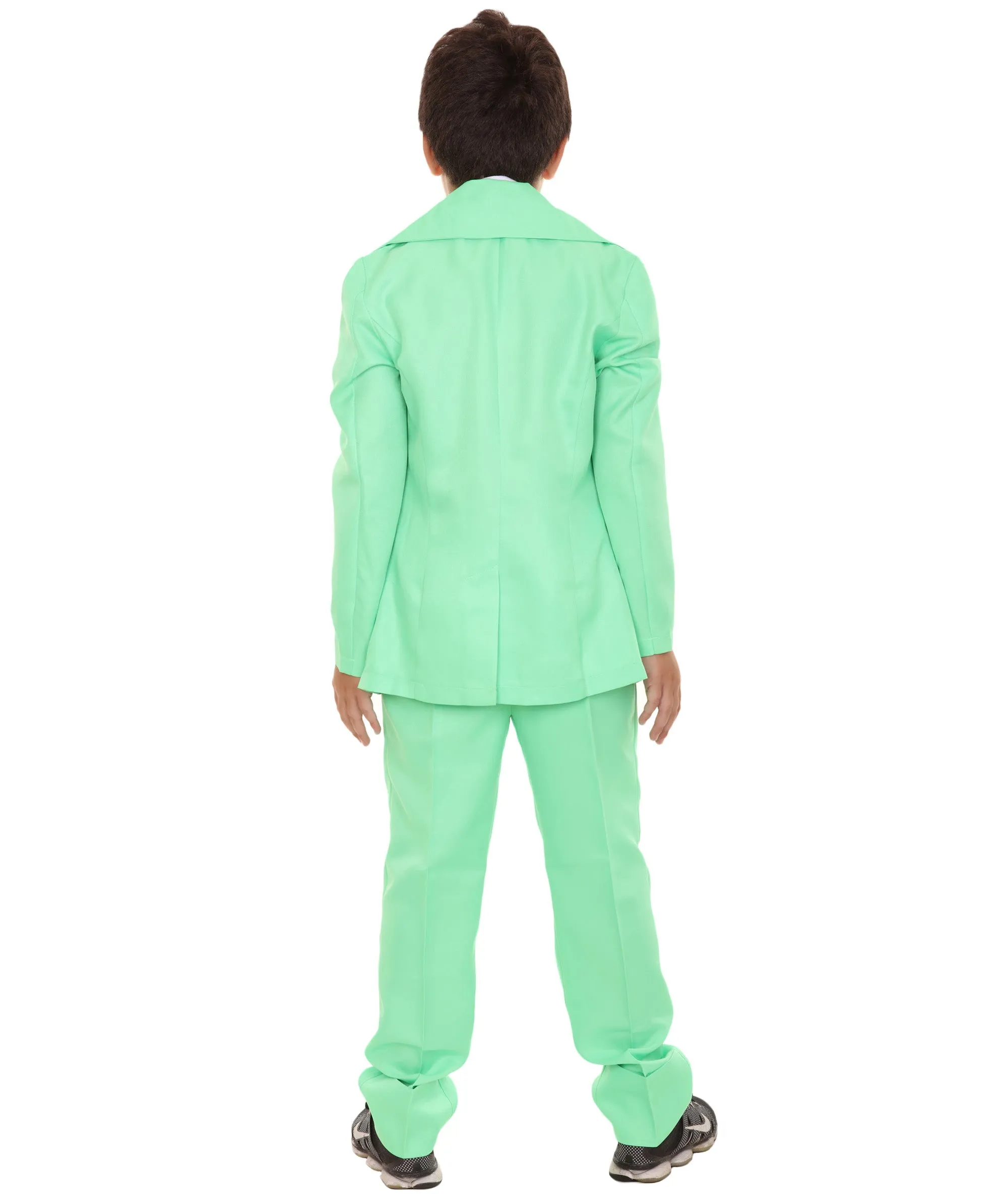 HPO Teen's Deluxe Pop Star Green Color Costume