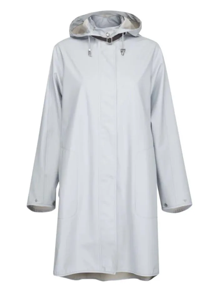 Ilse Jacobsen Rain 71 Raincoat 637 White Blue