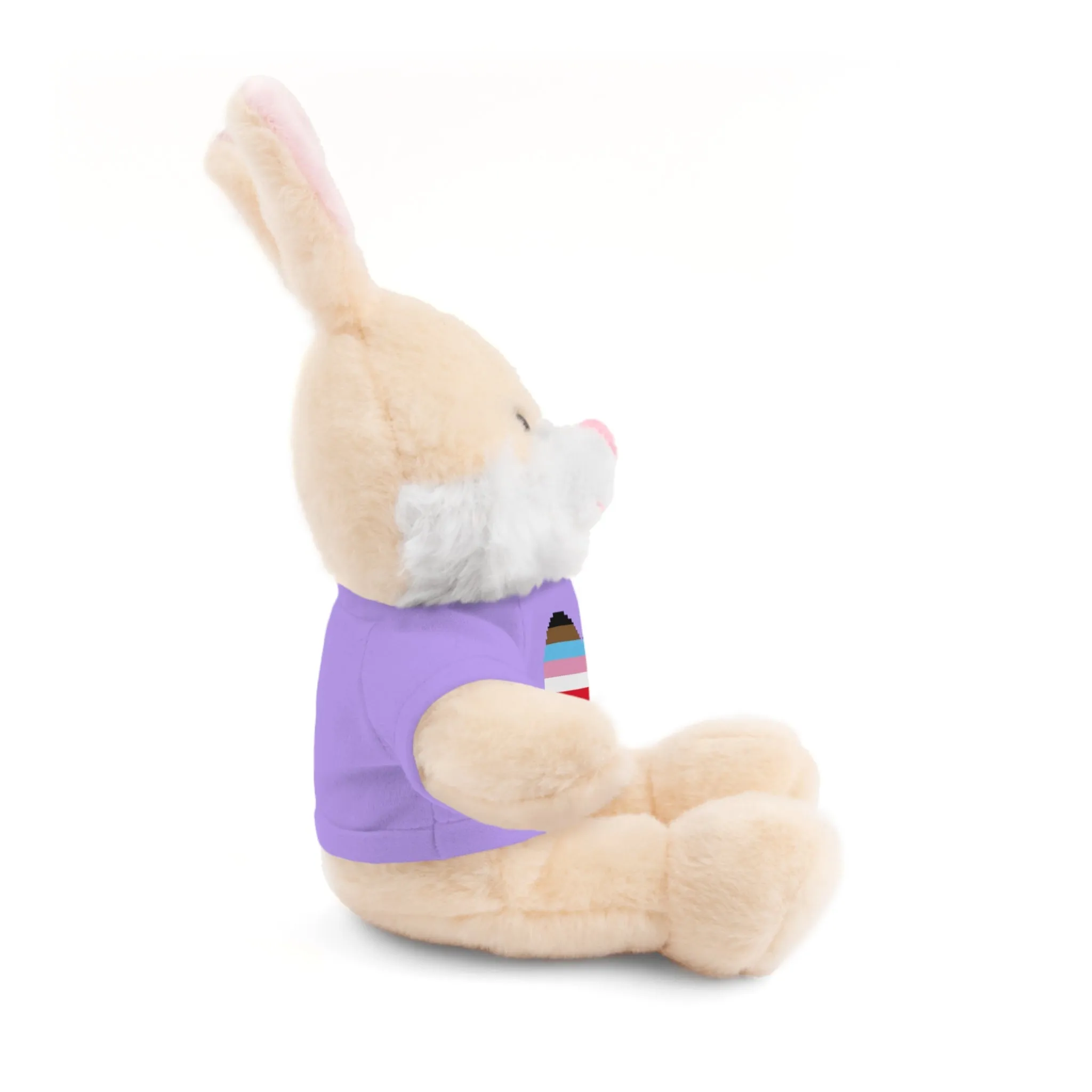 Inclusive Rainbow Pride Heart Stuffed Animals